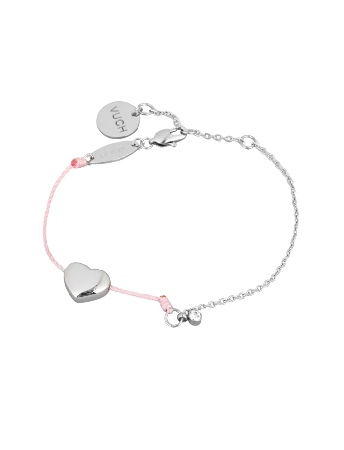 Brățară Shiny Heart Pink