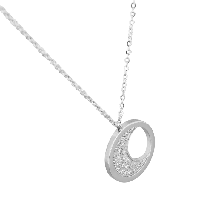 Colier Moon Silver