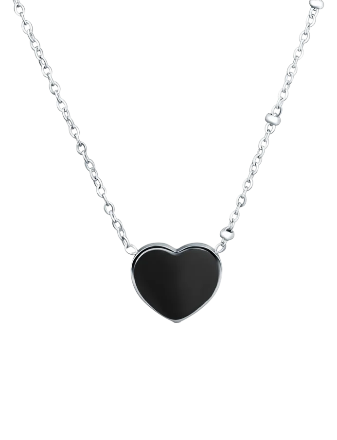 Colier Sophie Heart Black