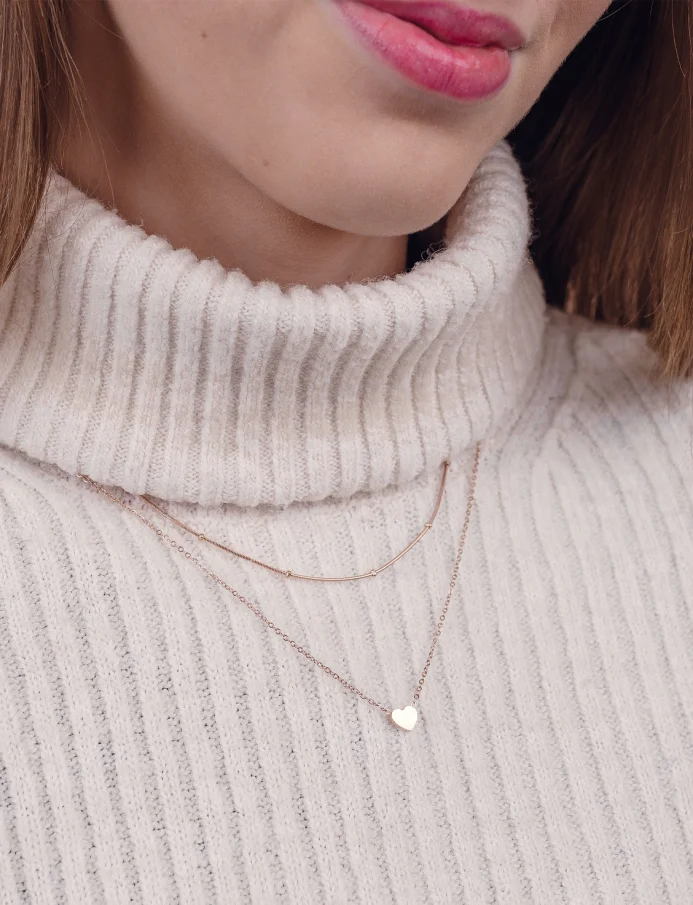 Colier Detis Rose Gold