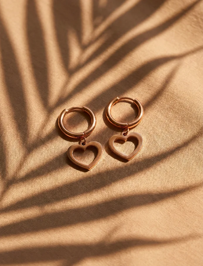 Cercei Glimmer Rose Gold