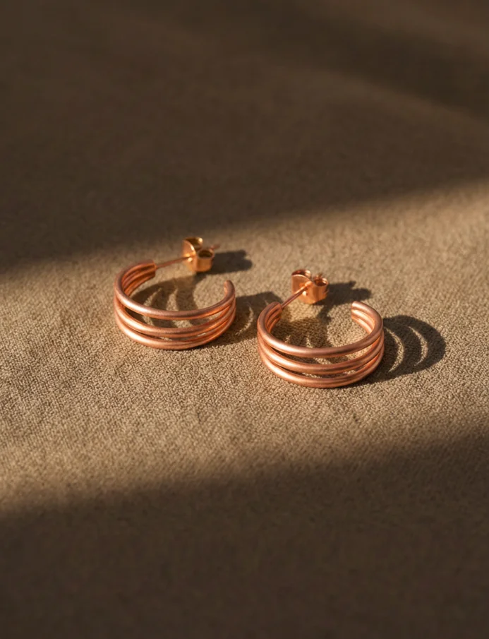 Cercei Elegy Rose Gold