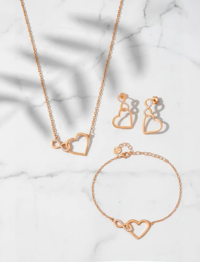 Cercei Resita Rose Gold