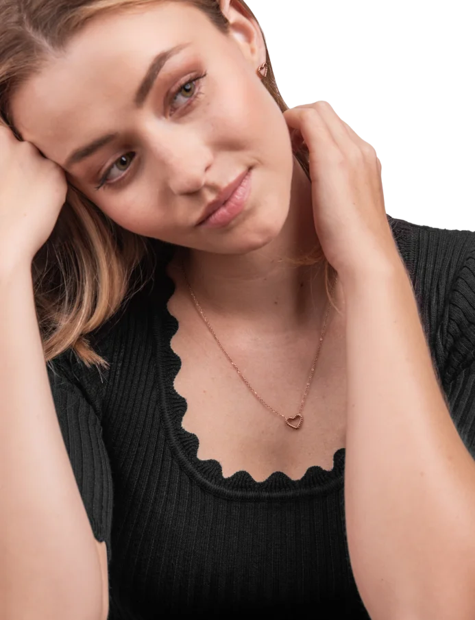 Colier Arisca Rose Gold