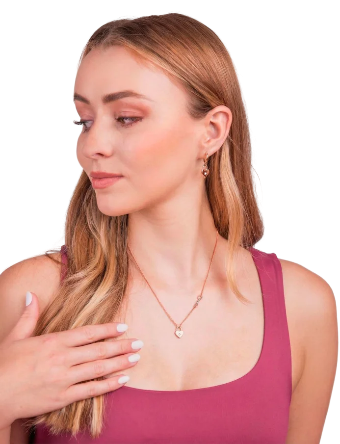 Colier Zibella Rose Gold