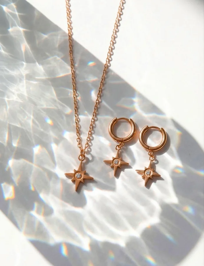 Colier Staria Rose Gold