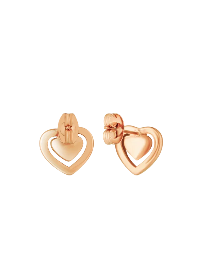 Cercei Lunira Rose Gold