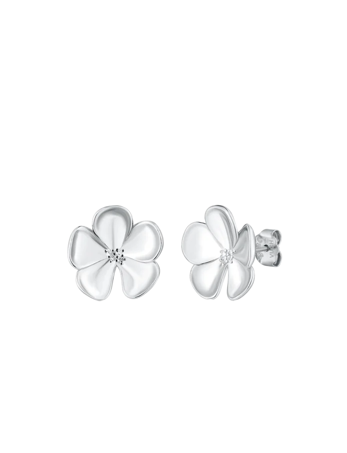 Cercei Floret Silver