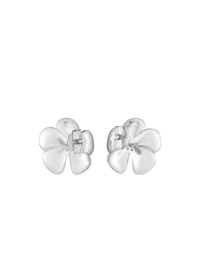 Cercei Floret Silver