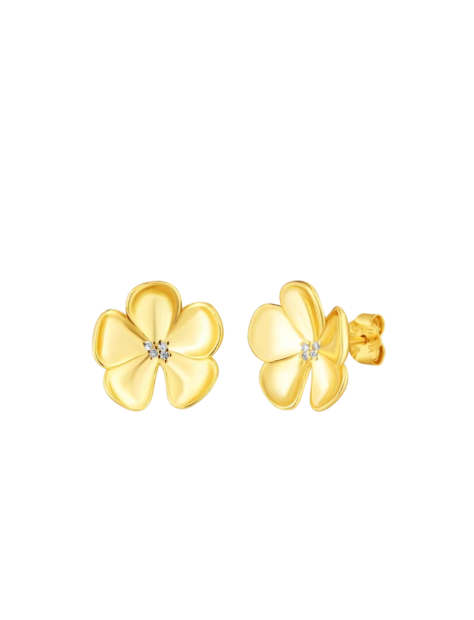 Cercei Floret Gold