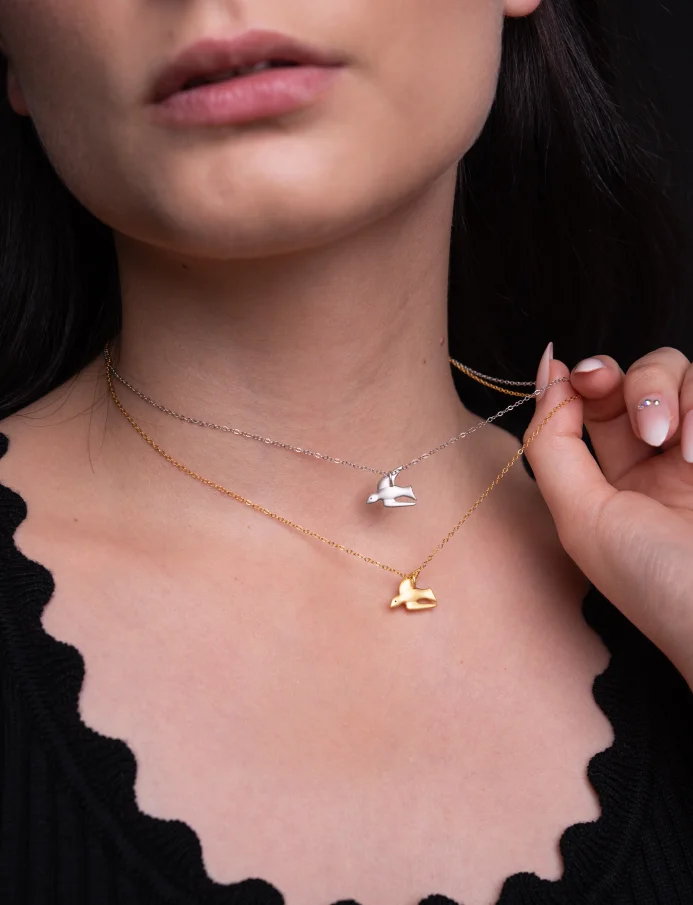 Colier Dove Silver
