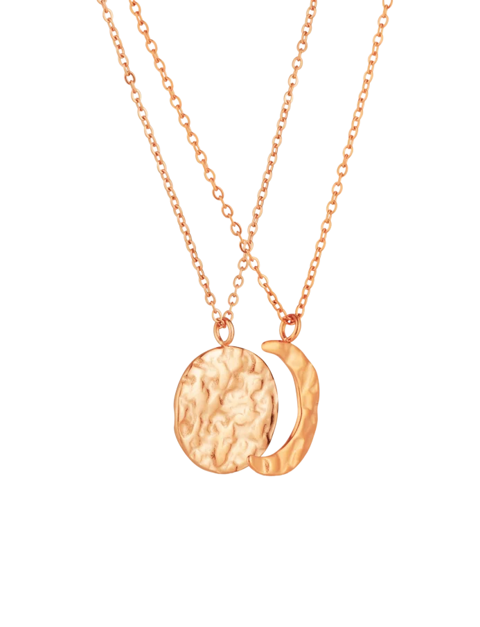 Colier Lunara Rose Gold