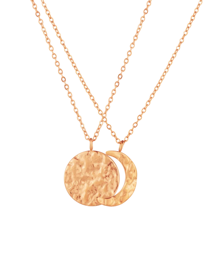 Colier Lunara Rose Gold
