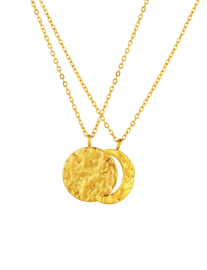 Colier Lunara Gold