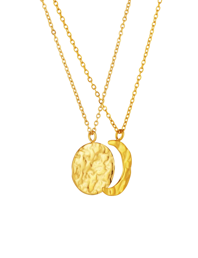 Colier Lunara Gold