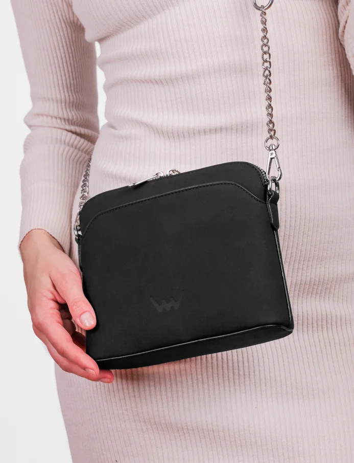 Fossy Mini Suede Black
