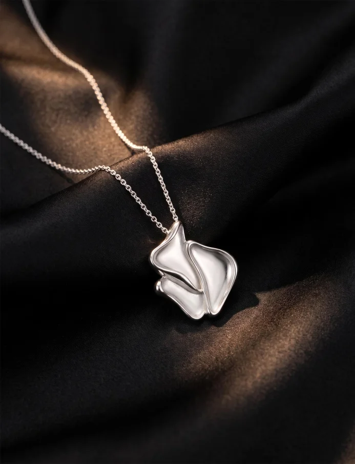Colier Calyx Silver