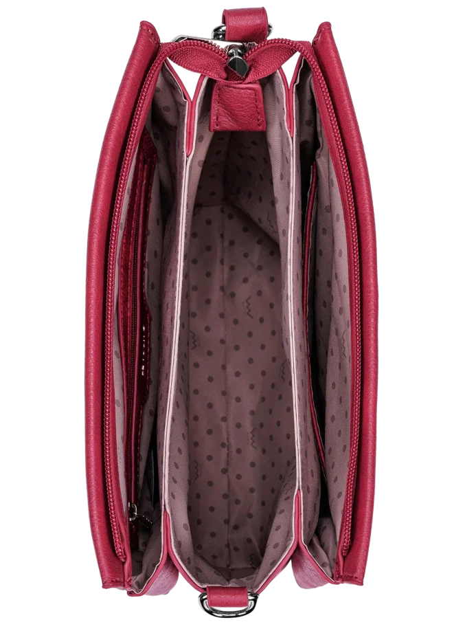 Aleeza Dark Red