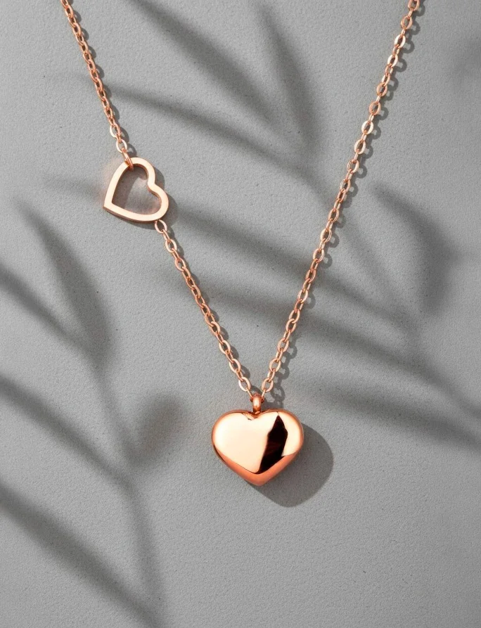 Colier Inlove Rose Gold