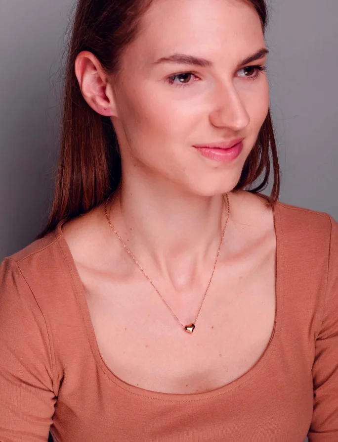 Colier Deep Love Rose Gold