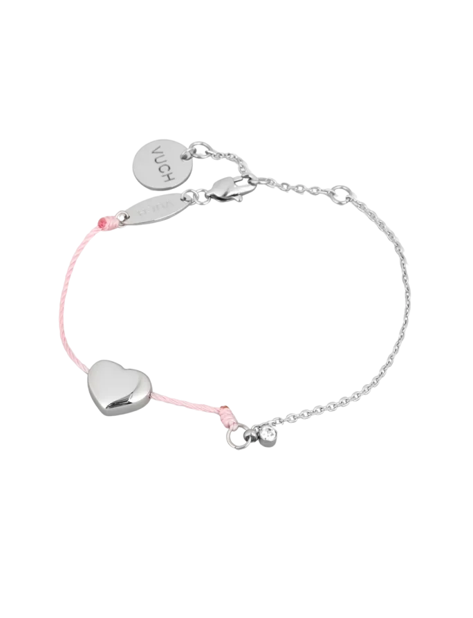 Brățară Shiny Heart Pink