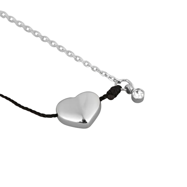 Brățară Shiny Heart Black