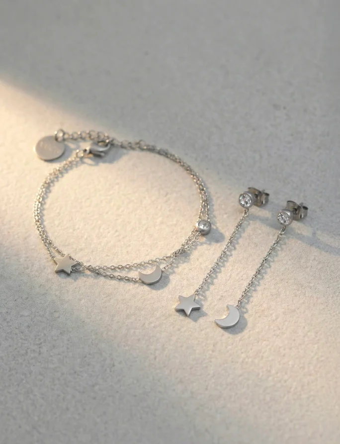Cercei Infinity Silver
