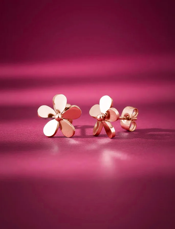 Cercei Fleurette Rosegold