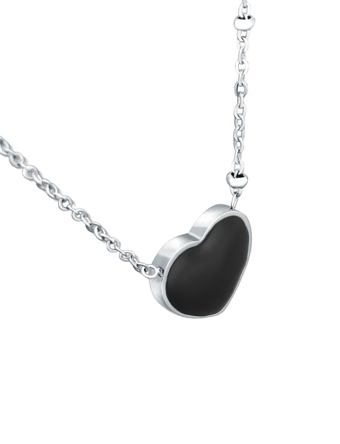 Colier Sophie Heart Black