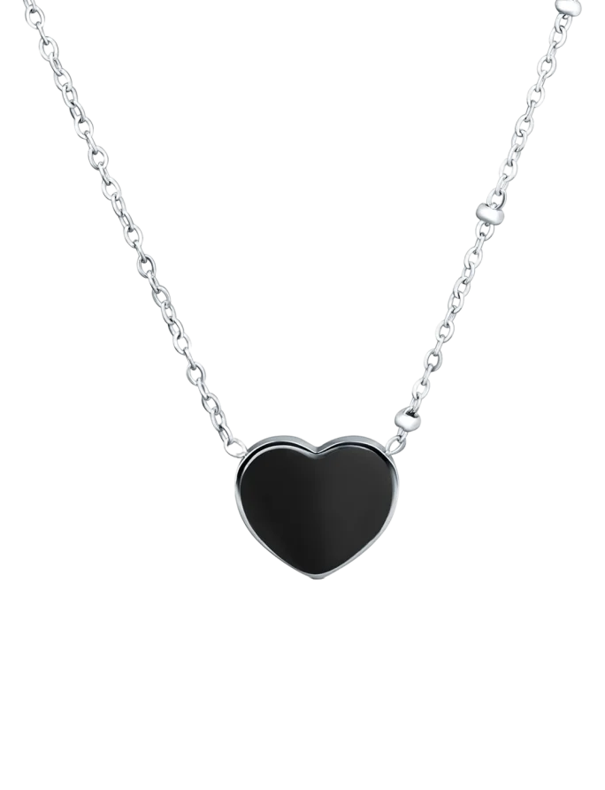 Colier Sophie Heart Black