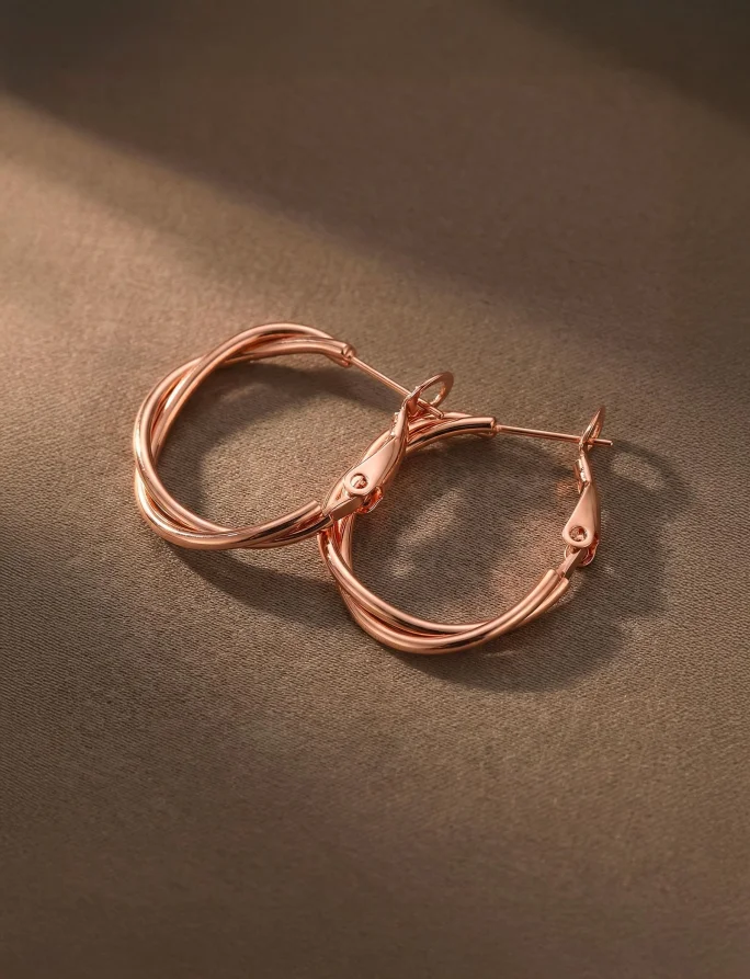 Cercei Aster Rose Gold