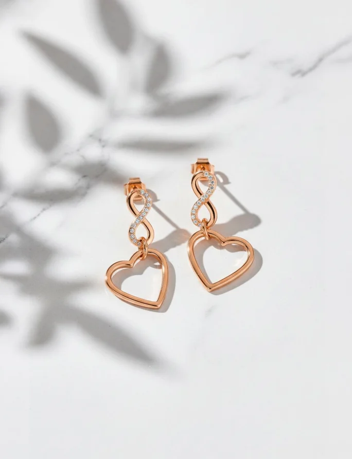 Cercei Resita Rose Gold