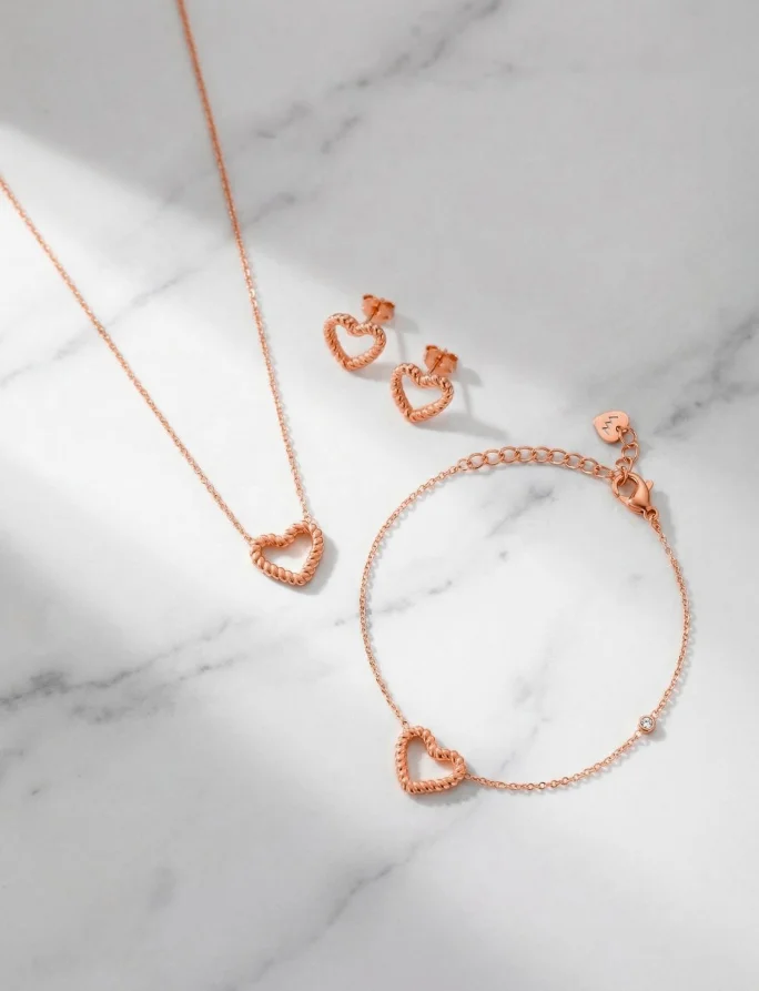 Colier Arisca Rose Gold