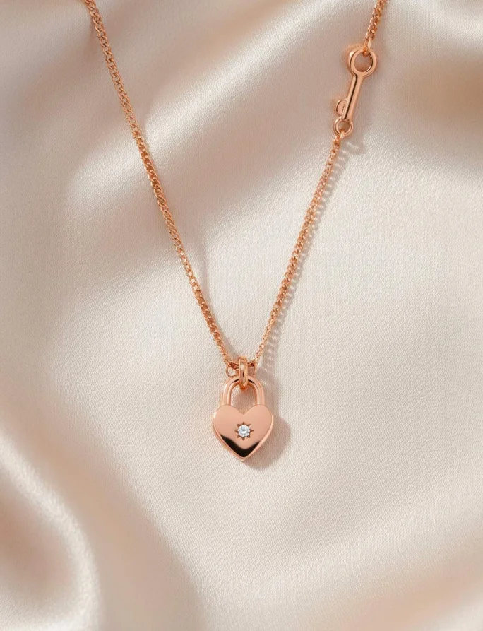Colier Zibella Rose Gold
