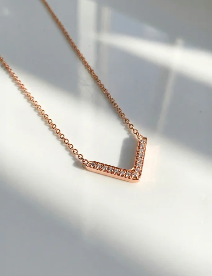 Colier Amelora Rose Gold