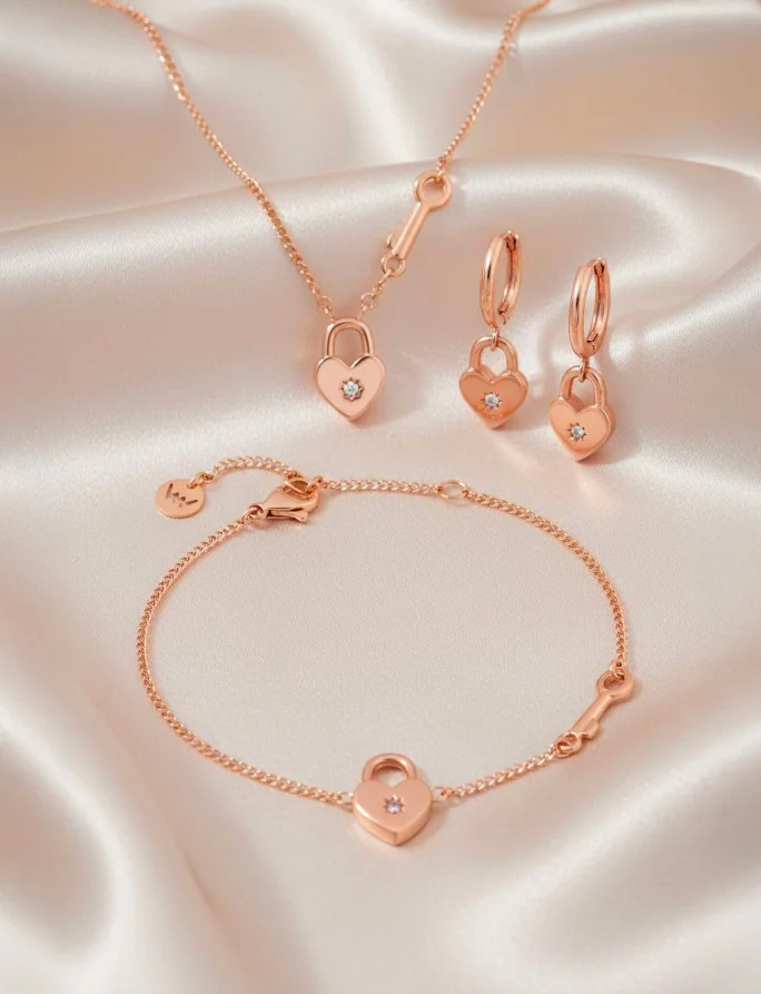 Cercei Zibella Rose Gold