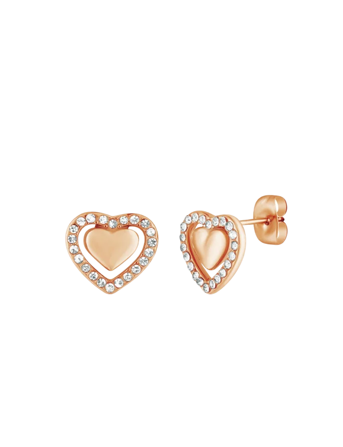 Cercei Lunira Rose Gold