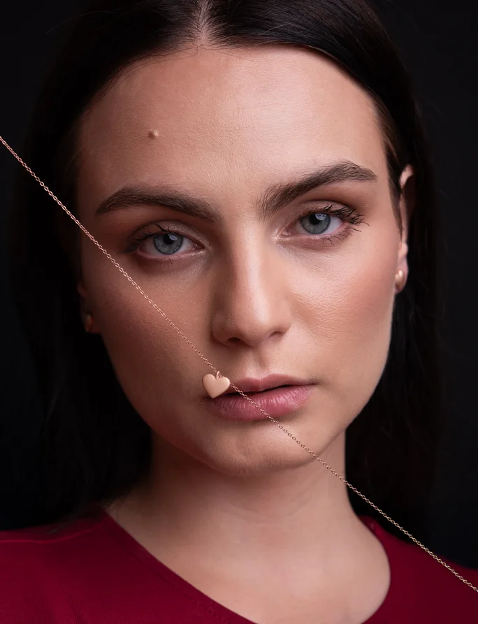 Colier Dalia Rose Gold