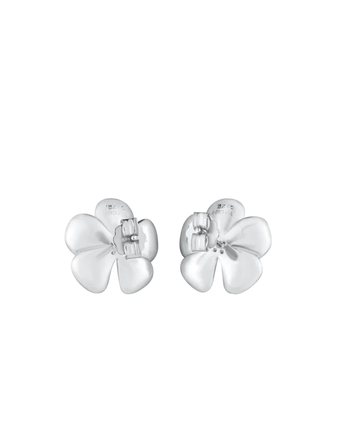 Cercei Floret Silver