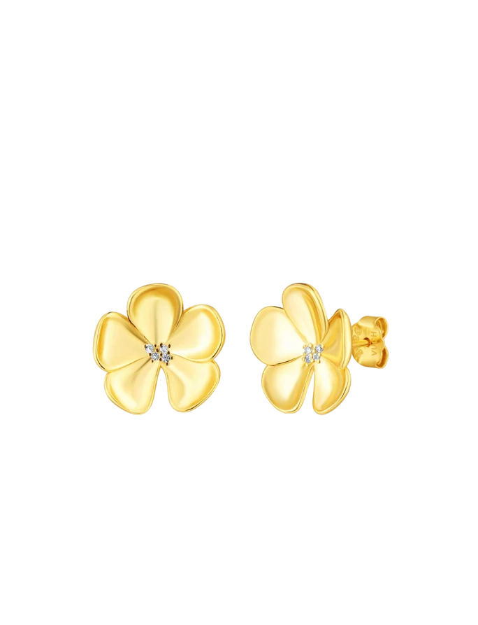 Cercei Floret Gold