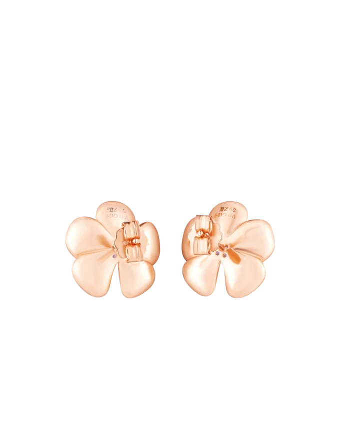 Cercei Floret Rose Gold