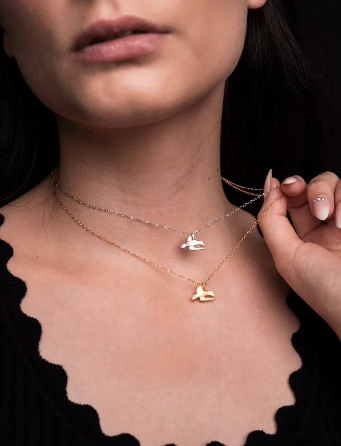 Colier Dove Rose Gold