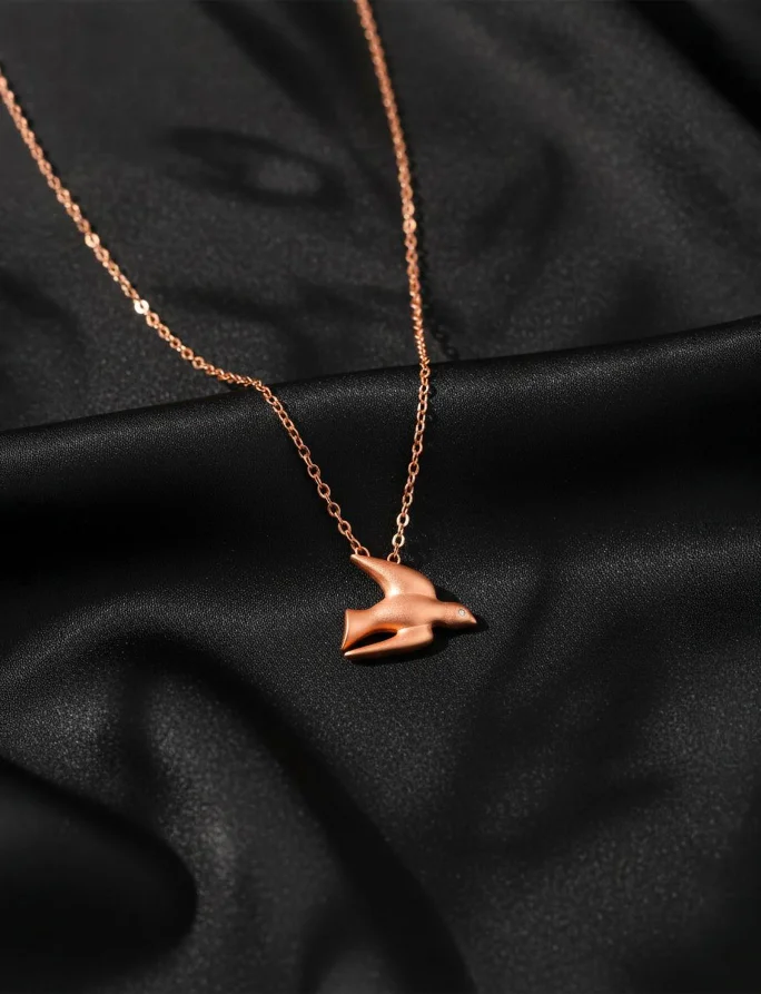 Colier Dove Rose Gold