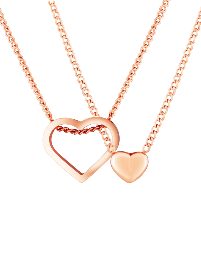 Colier Claribel Rose Gold