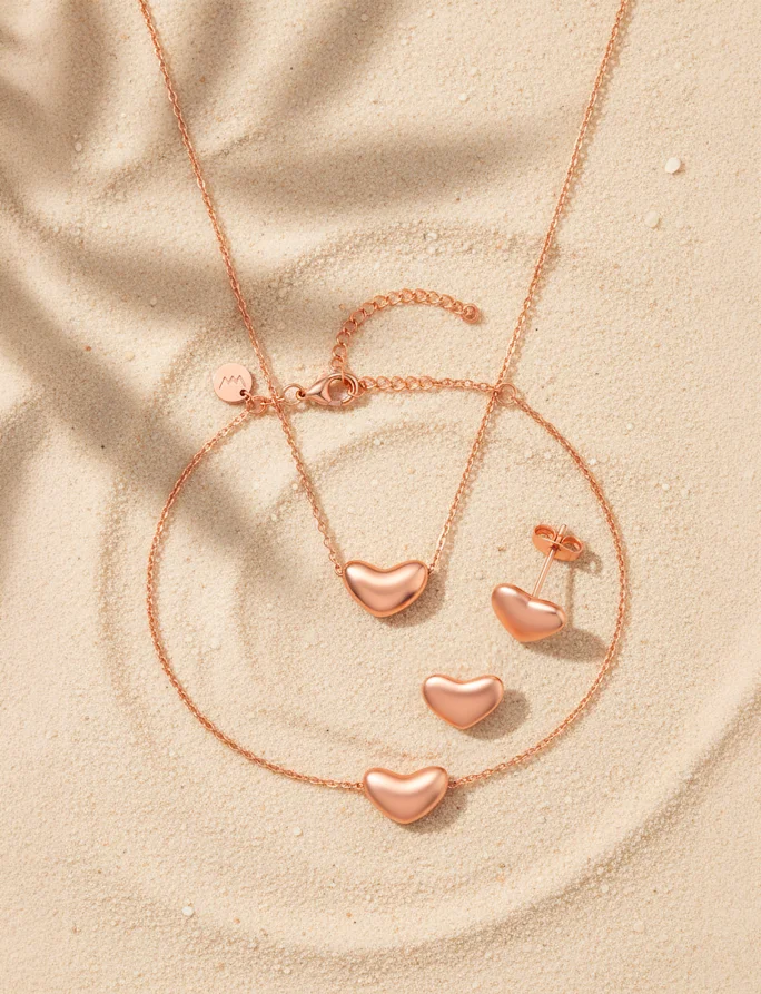 Colier Amoria Rose Gold