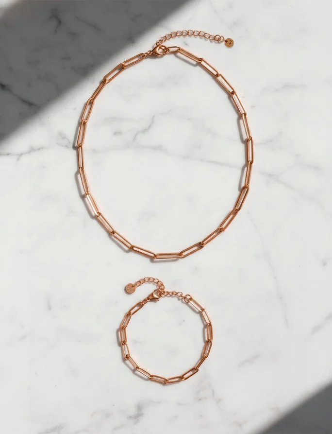 Colier Isel Rose Gold