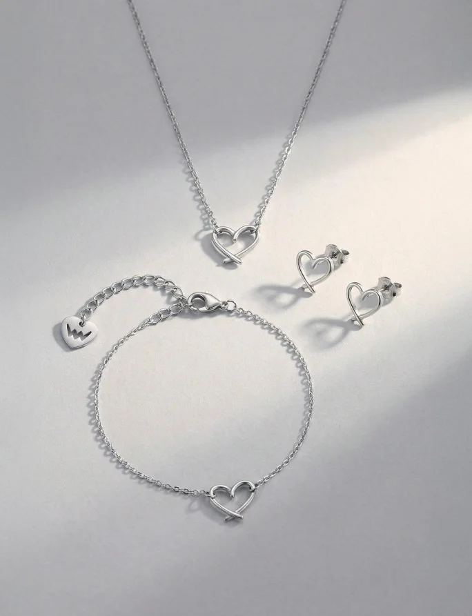 Colier Emery Silver
