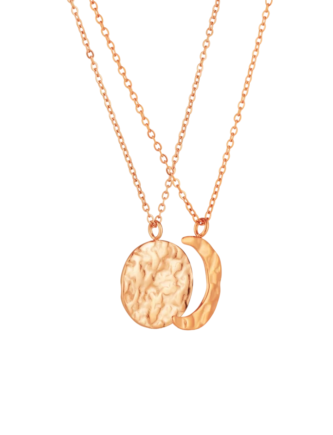 Colier Lunara Rose Gold