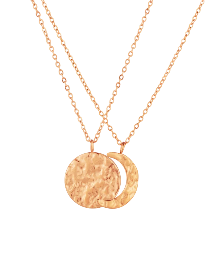 Colier Lunara Rose Gold