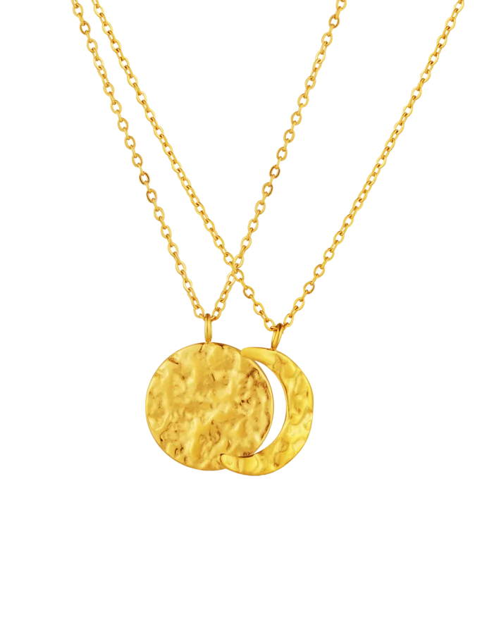 Colier Lunara Gold